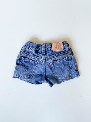 569 Levi's Red Tab Cut Off Shorts 2T